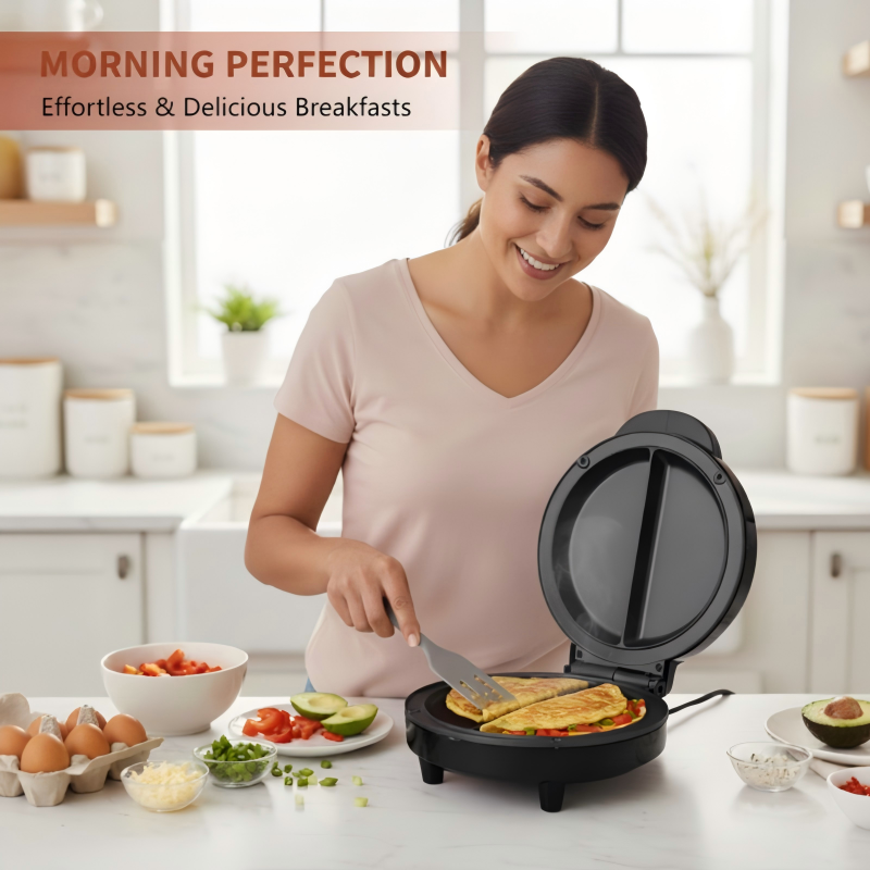 📢📢40% OFF !! ⏰Multifunctional Electric Nonstick Breakfast Griddle