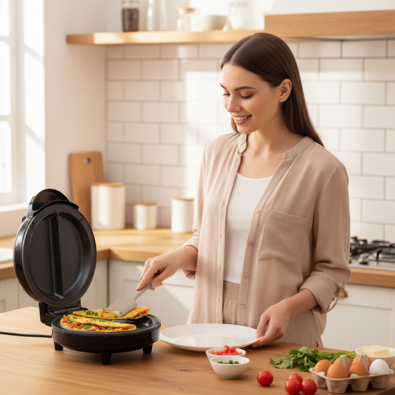 📢📢40% OFF !! ⏰Multifunctional Electric Nonstick Breakfast Griddle