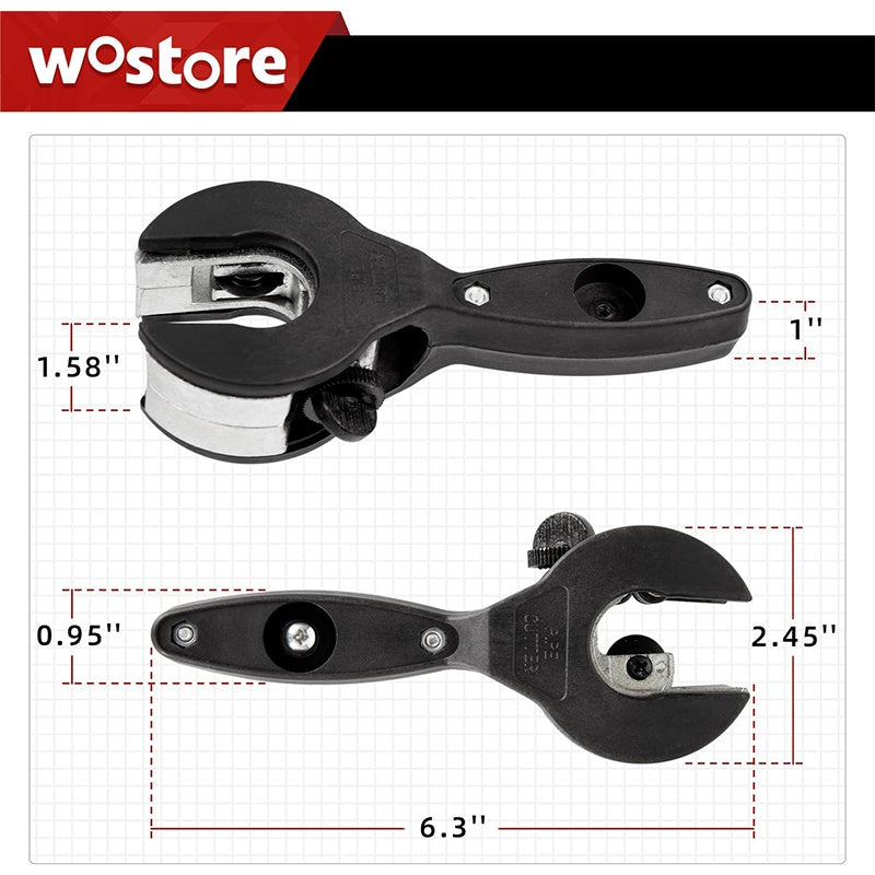 📢📢40% OFF !! ⏰3-Piece Ratcheting Tubing Cutter Set