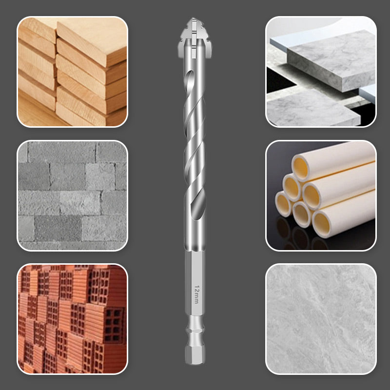 📢📢50% OFF !! ⏰Multifunctional Wear-Resistant Masonry Drill Bit