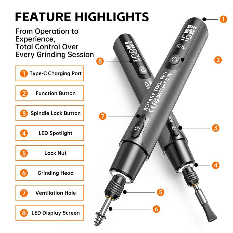 📢📢40% OFF !! ⏰Portable Electric Polishing & Grinding Kit