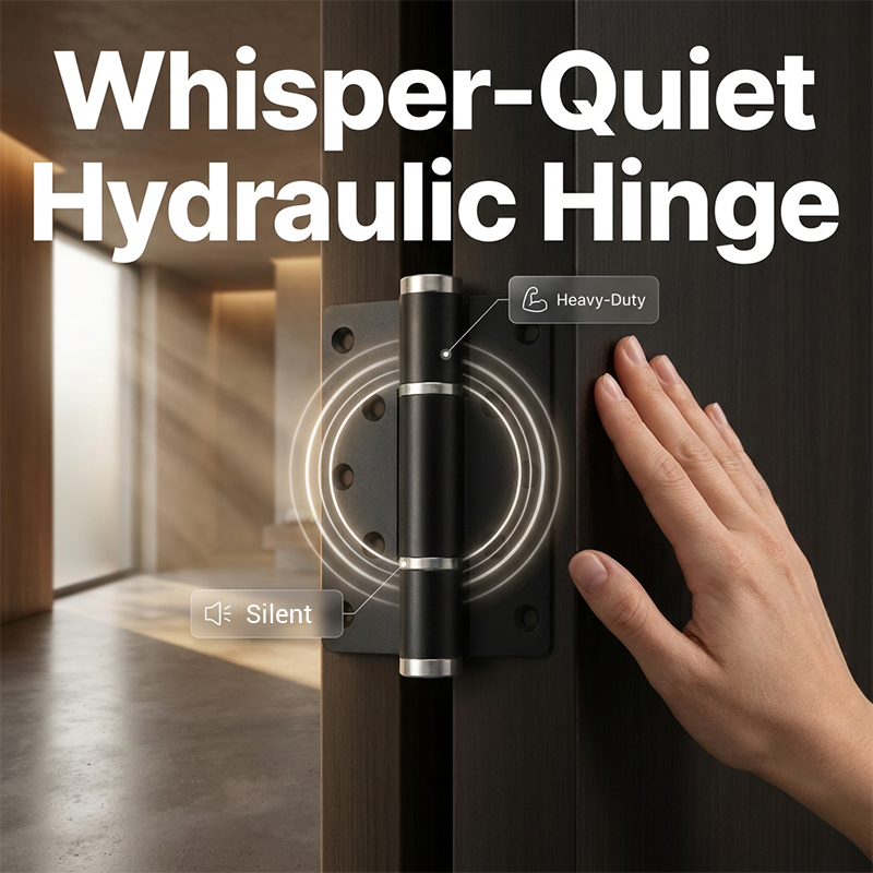 📢📢40% OFF !! ⏰Auto-Closing Hydraulic Invisible Door Hinge