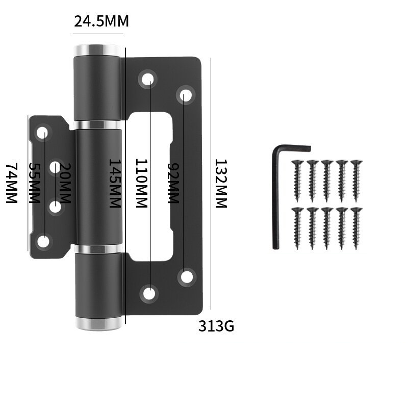📢📢40% OFF !! ⏰Auto-Closing Hydraulic Invisible Door Hinge