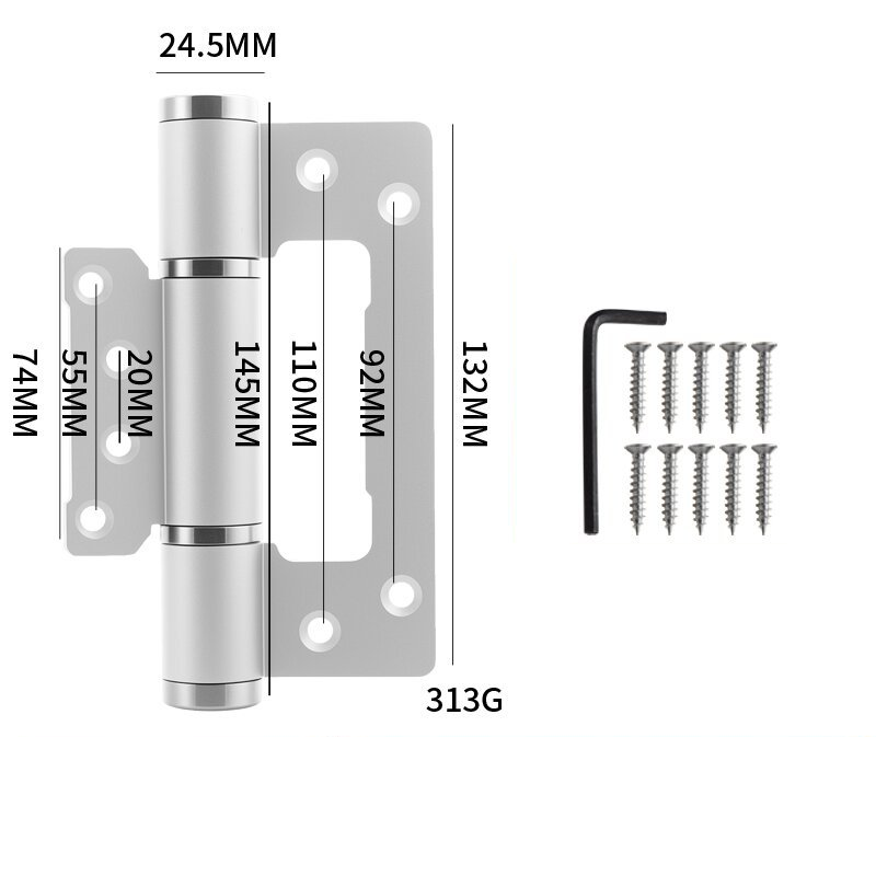 📢📢40% OFF !! ⏰Auto-Closing Hydraulic Invisible Door Hinge