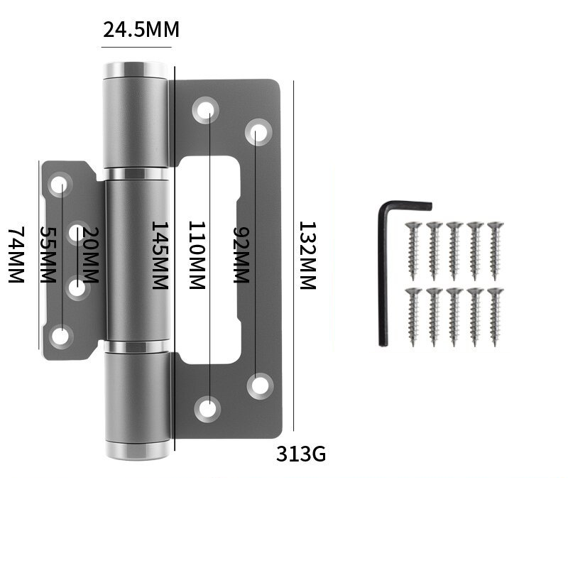 📢📢40% OFF !! ⏰Auto-Closing Hydraulic Invisible Door Hinge