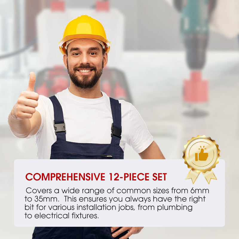 📢📢40% OFF !! ⏰Professional Dry Drilling Hole Saw Kit (6-35mm)