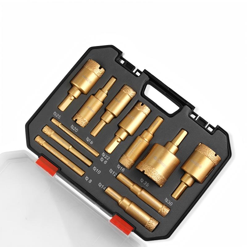 📢📢40% OFF !! ⏰Professional Dry Drilling Hole Saw Kit (6-35mm)