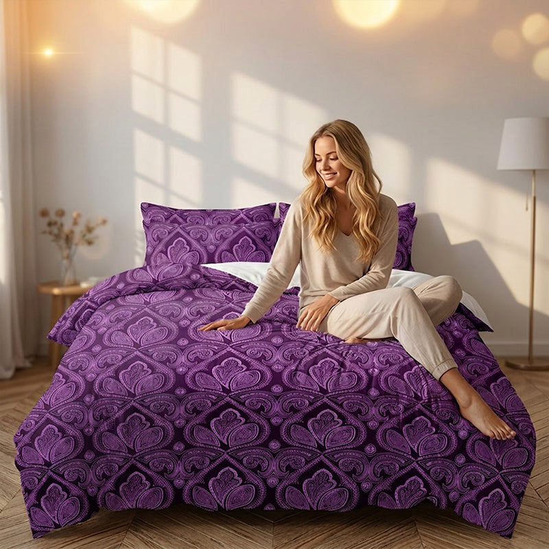 📢📢40% OFF !! ⏰Comfortable and Breathable Duvet Cover Set