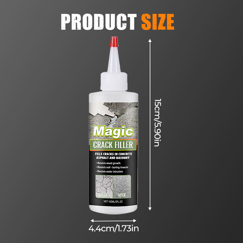 📢📢50% OFF !! ⏰Waterproof High Elasticity Concrete Crack Filler