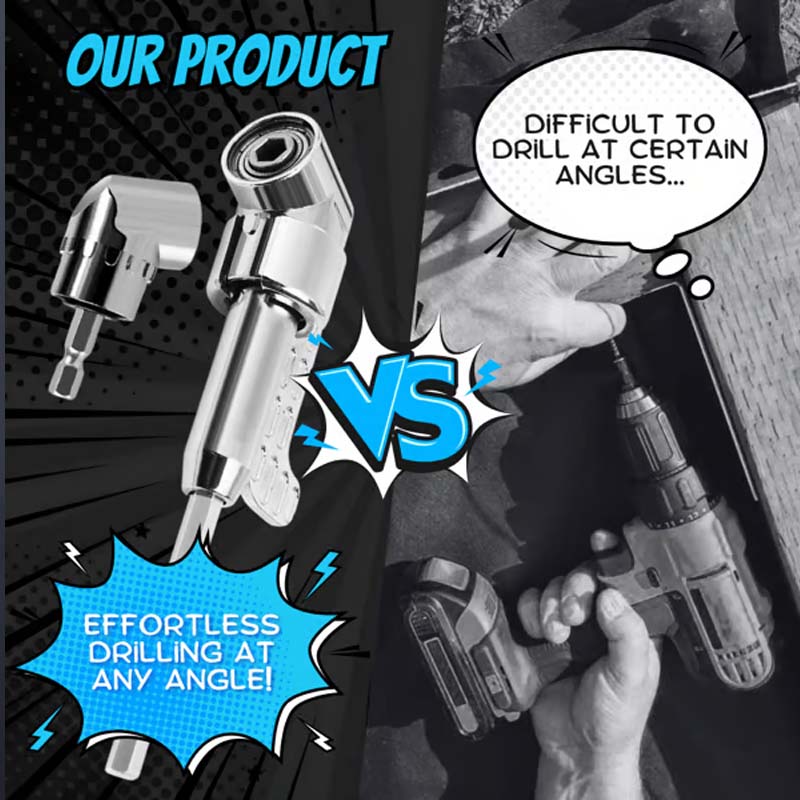 📢📢50% OFF !! ⏰105 Degree Right Angle Drill Adapter Set