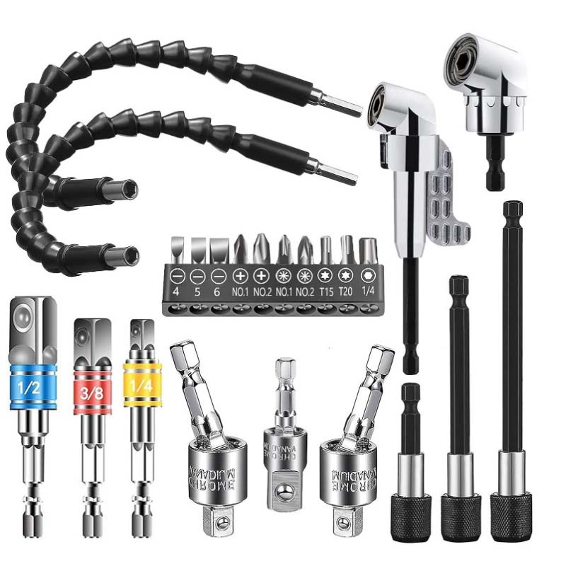 📢📢50% OFF !! ⏰105 Degree Right Angle Drill Adapter Set