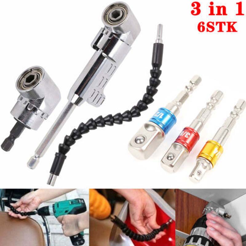 📢📢50% OFF !! ⏰105 Degree Right Angle Drill Adapter Set