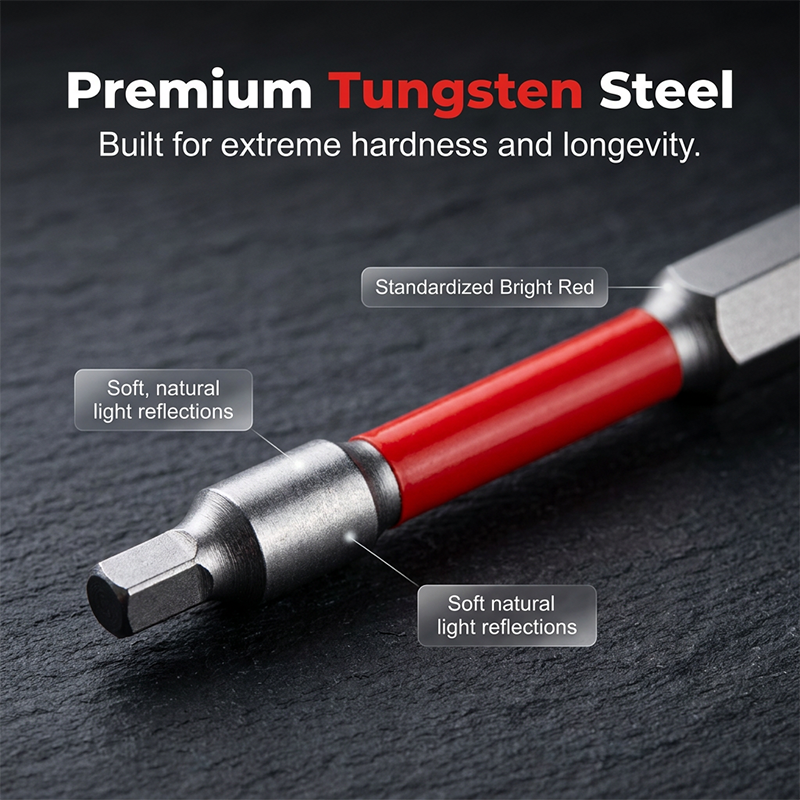 📢📢50% OFF !! & BUY 1 GET 1 FREE⏰Universal 1/4 Shank Pagoda Hex Bits