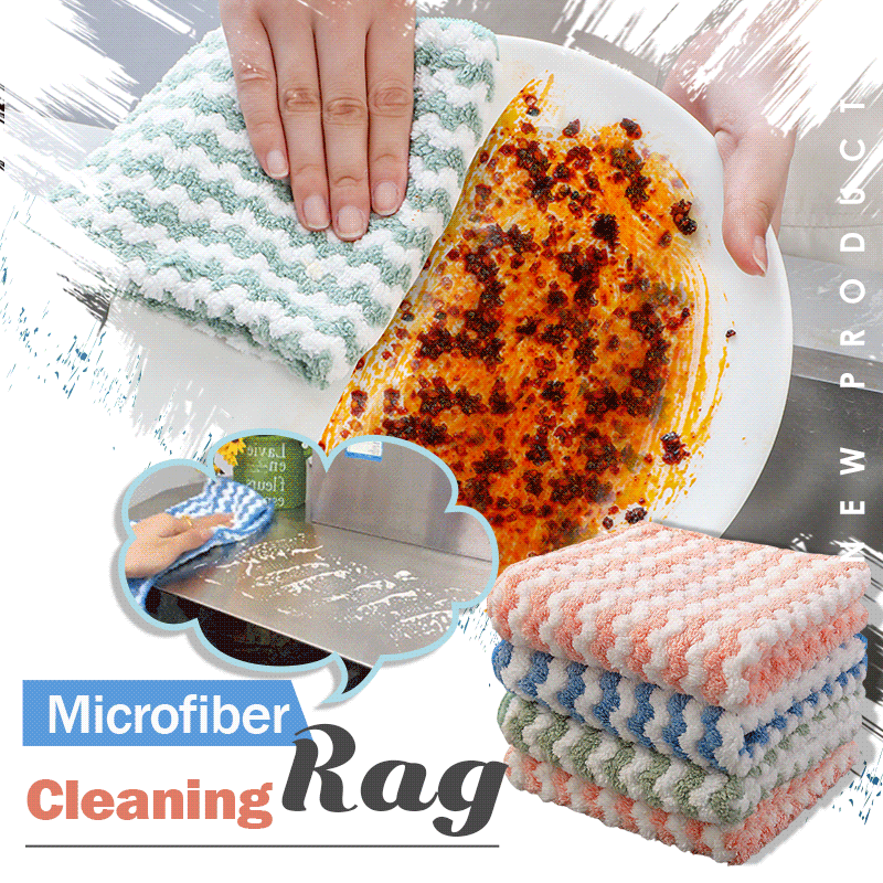 📢📢50% OFF !! ⏰Microfiber Cleaning Rag