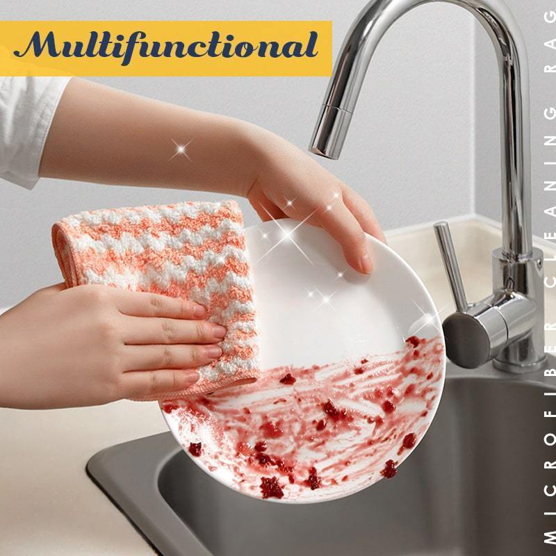 📢📢50% OFF !! ⏰Microfiber Cleaning Rag