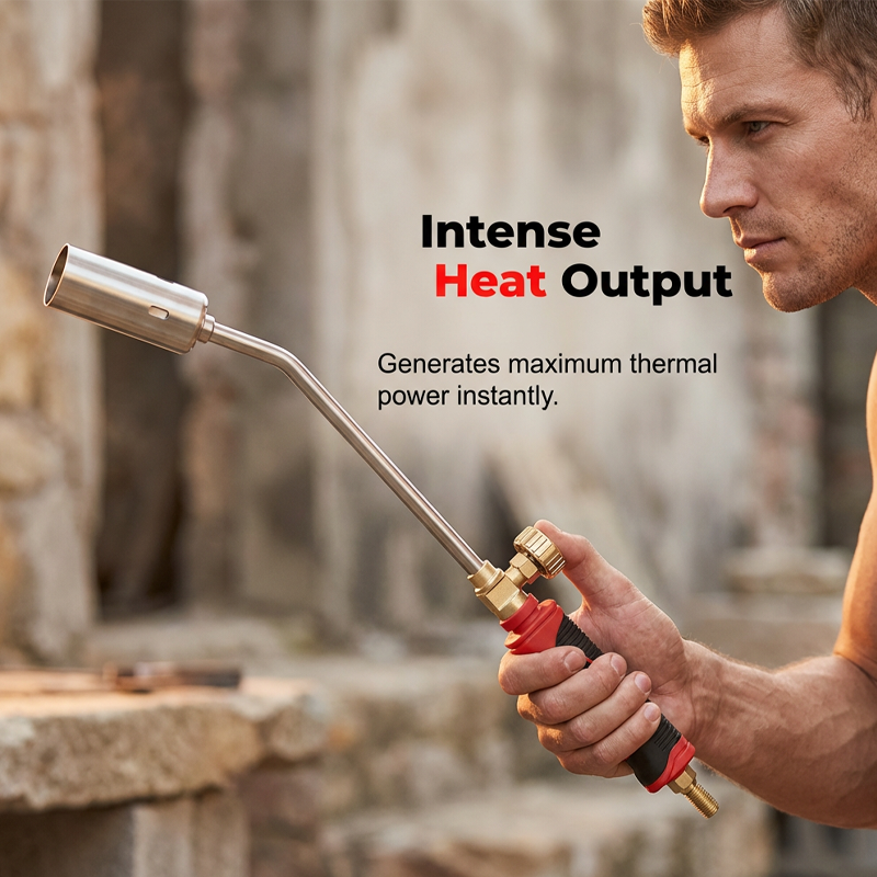 📢📢50% OFF !! ⏰High-Power Gas Torch with Adjustable Flame Control