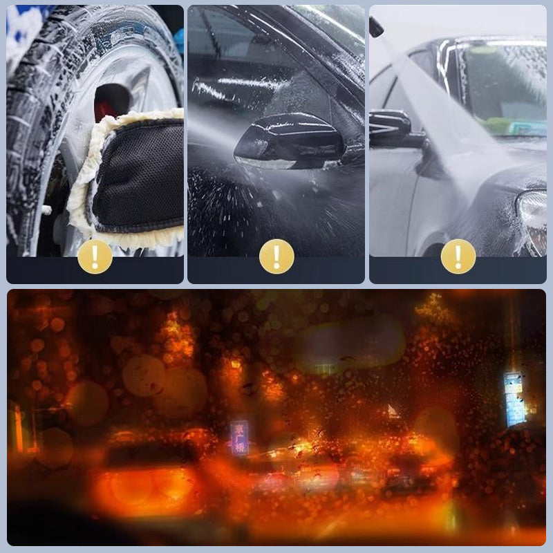 📢📢50% OFF !! ⏰Car Glass Oil Film Stain Removal Cleaner