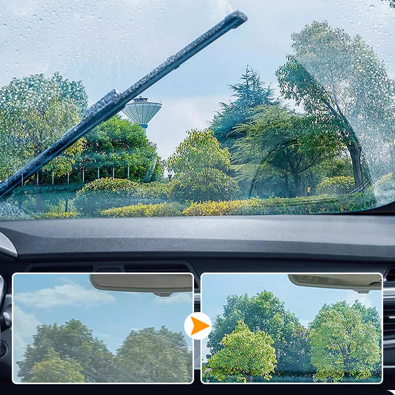 📢📢50% OFF !! ⏰Car Glass Oil Film Stain Removal Cleaner