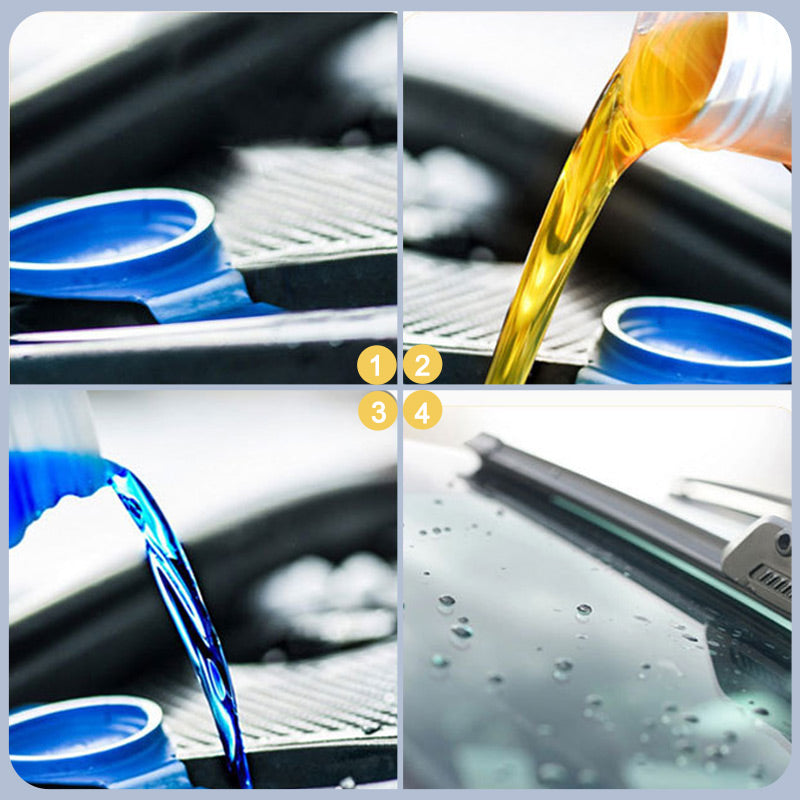 📢📢50% OFF !! ⏰Car Glass Oil Film Stain Removal Cleaner