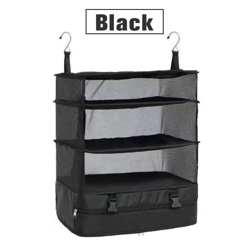 📢📢35% OFF !! ⏰Portable Foldable Triple Mesh Organizer Hanging Bag