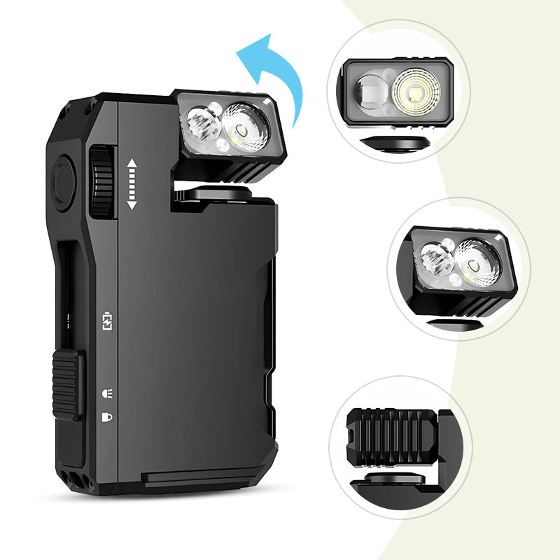 📢📢50% OFF !! ⏰Portable Mini Flashlight with Rotatable Head