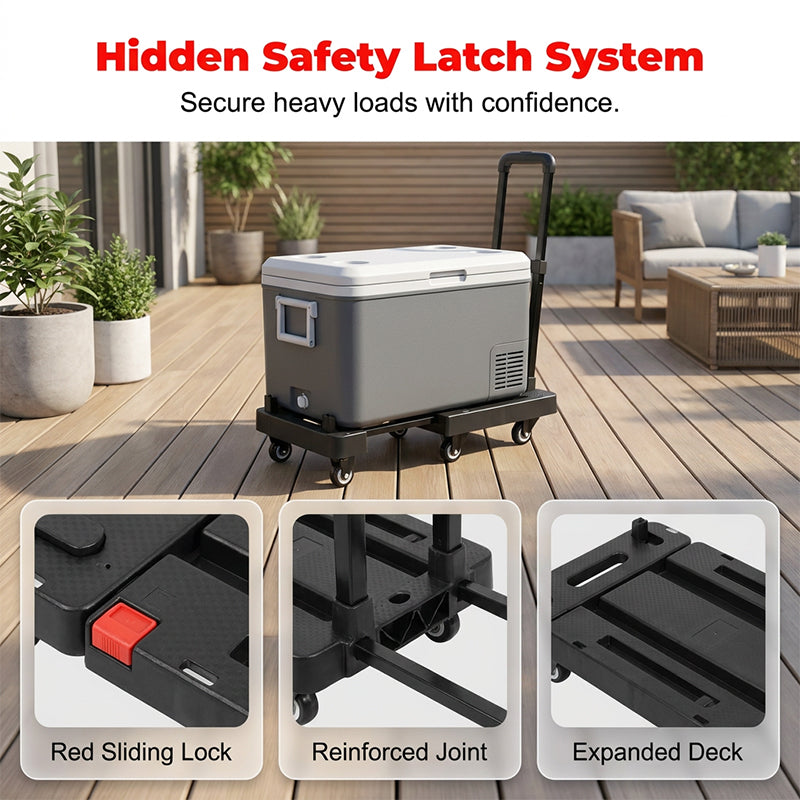 📢📢40% OFF !! ⏰Foldable Silent Hand Truck