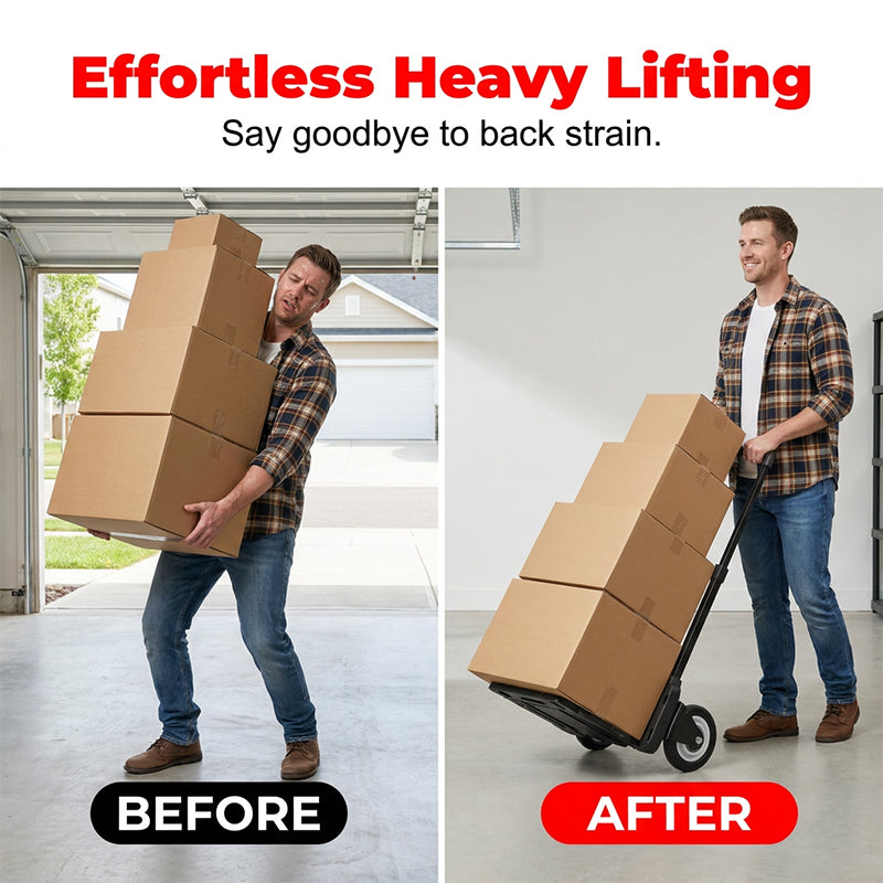 📢📢40% OFF !! ⏰Foldable Silent Hand Truck