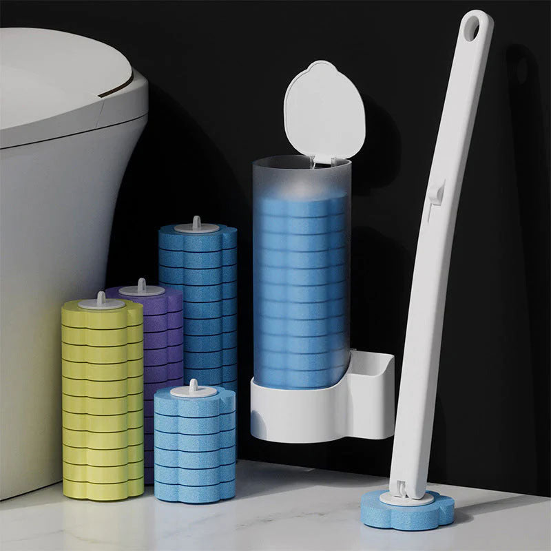 📢📢40% OFF !! ⏰Convenient Disposable Toilet Brush Cleaning Set