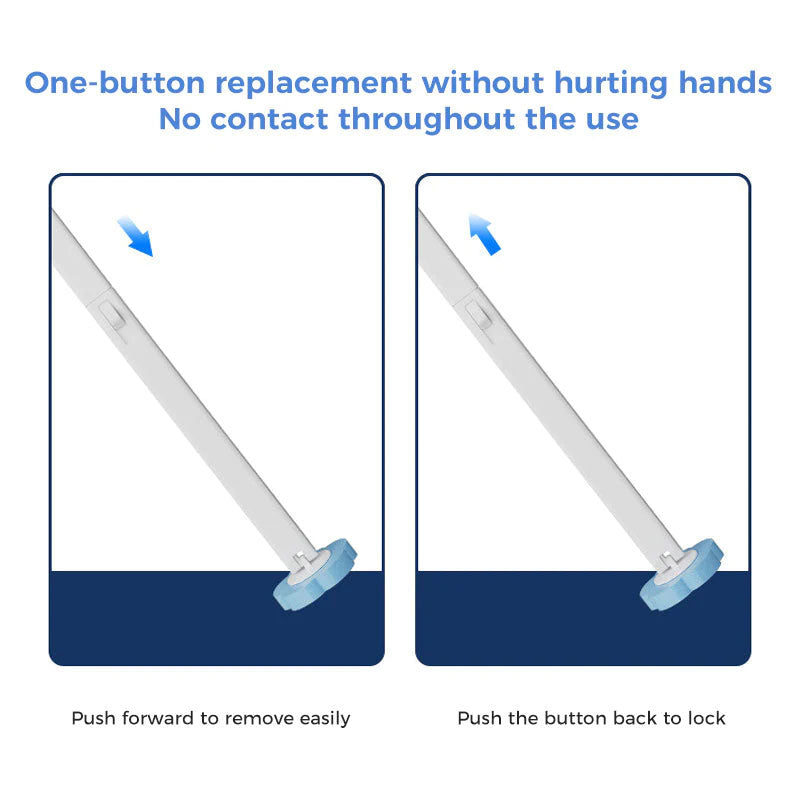 📢📢40% OFF !! ⏰Convenient Disposable Toilet Brush Cleaning Set