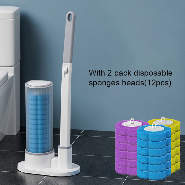 📢📢40% OFF !! ⏰Convenient Disposable Toilet Brush Cleaning Set