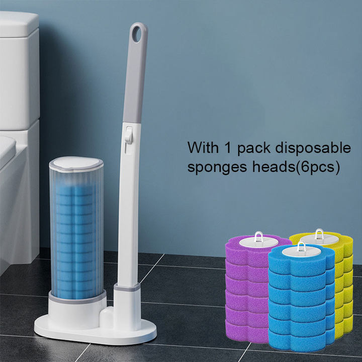 📢📢40% OFF !! ⏰Convenient Disposable Toilet Brush Cleaning Set