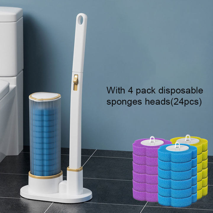 📢📢40% OFF !! ⏰Convenient Disposable Toilet Brush Cleaning Set