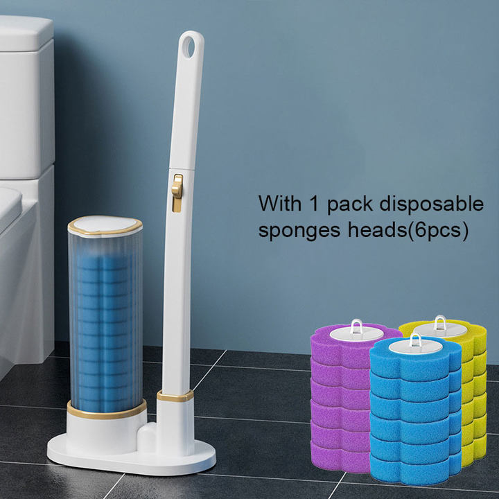 📢📢40% OFF !! ⏰Convenient Disposable Toilet Brush Cleaning Set
