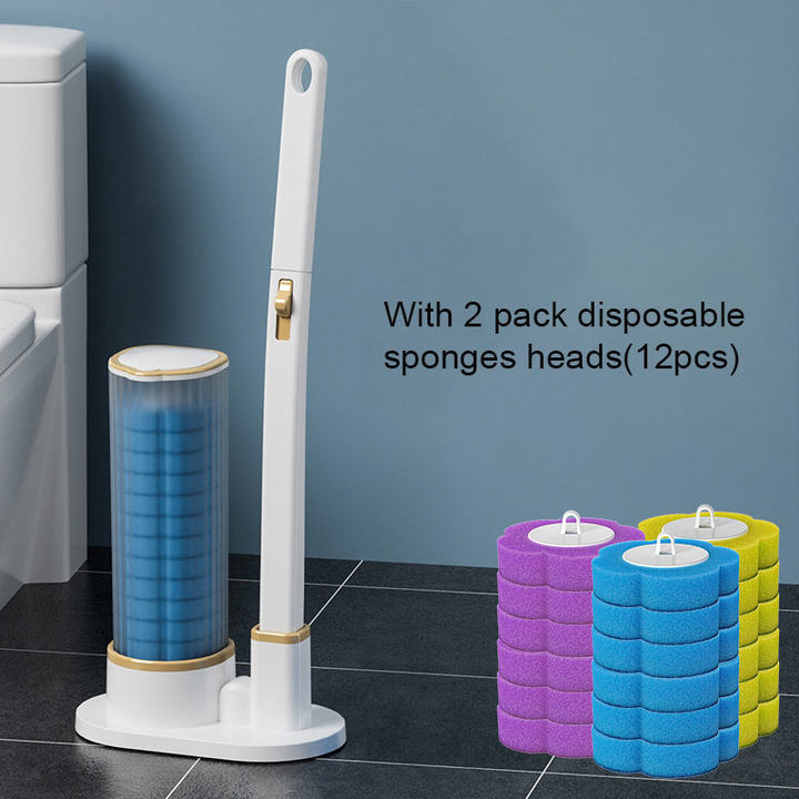 📢📢40% OFF !! ⏰Convenient Disposable Toilet Brush Cleaning Set