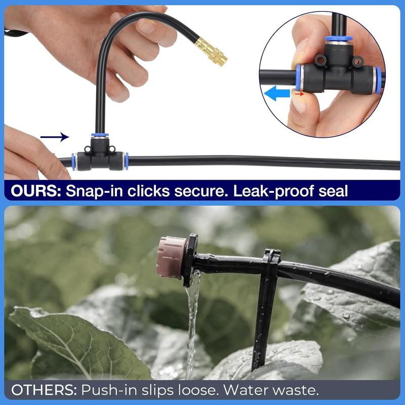 📢📢40% OFF !! ⏰Adjustable Misting Cooling System with Flexible Nozzles
