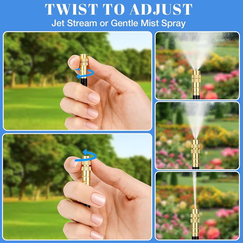 📢📢40% OFF !! ⏰Adjustable Misting Cooling System with Flexible Nozzles