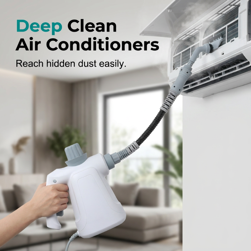 📢📢40% OFF !! ⏰Multi-Purpose High-Temperature Steam Cleaner Kit
