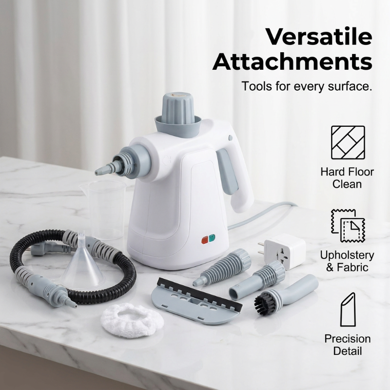 📢📢40% OFF !! ⏰Multi-Purpose High-Temperature Steam Cleaner Kit