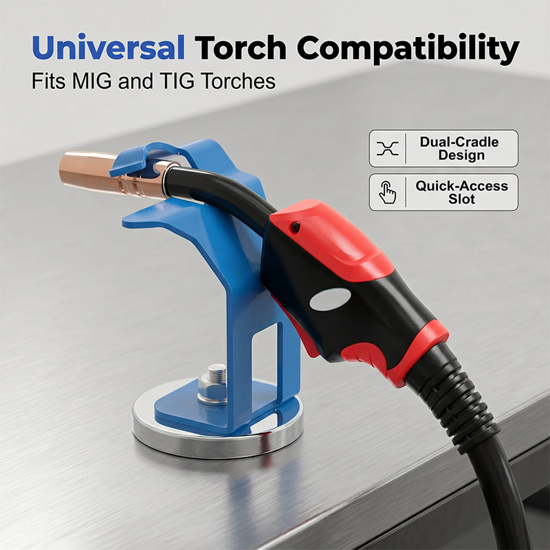 📢📢40% OFF !! ⏰Magnetic TIG MIG Welding Torch Holder Stand