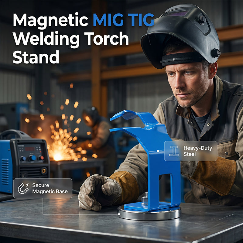 📢📢40% OFF !! ⏰Magnetic TIG MIG Welding Torch Holder Stand