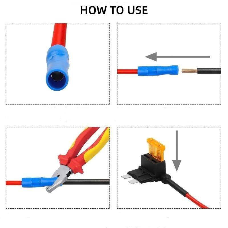 📢📢50% OFF !! ⏰12-Piece Add-A-Circuit Fuse Tap Kit