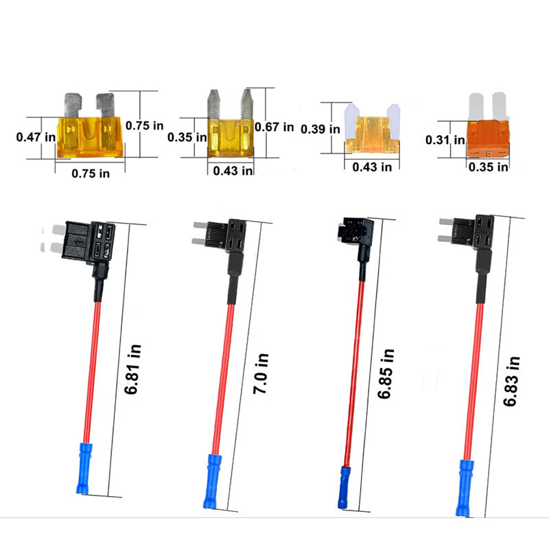 📢📢50% OFF !! ⏰12-Piece Add-A-Circuit Fuse Tap Kit