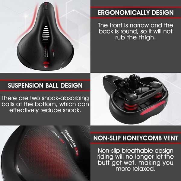 📢📢40% OFF !! ⏰Comfortable And Breathable Bicycle Saddle