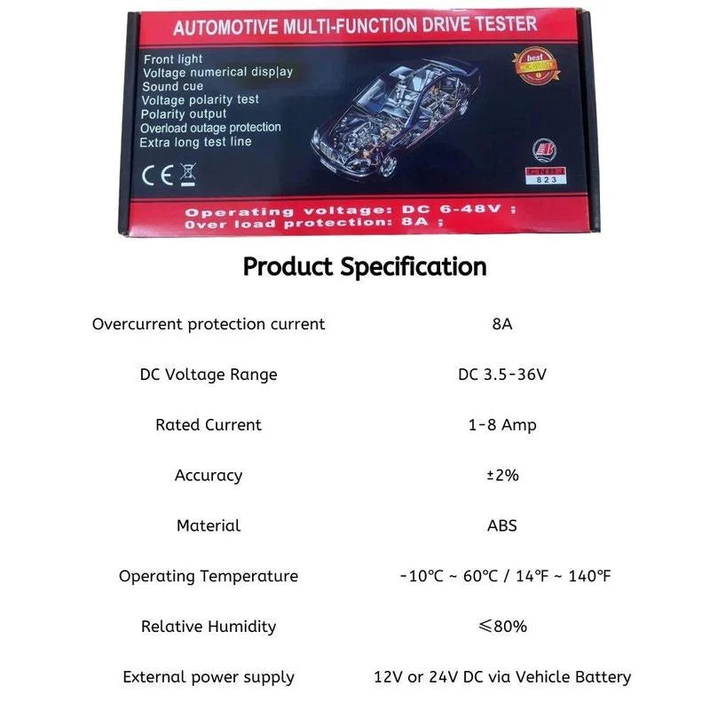 📢📢40% OFF !! ⏰Automotive Circuit Tester