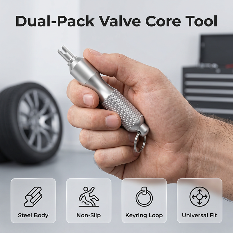 📢📢50% OFF !! ⏰Stainless Steel Valve Core Remover Tool