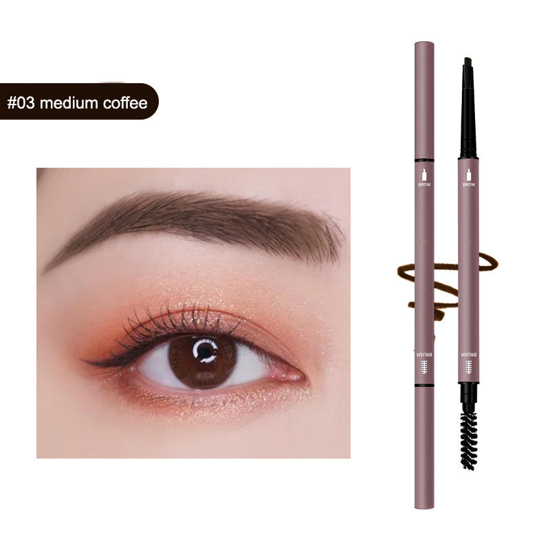 📢📢50% OFF !! ⏰2 in 1Dual-Ended Eyebrow Pencil