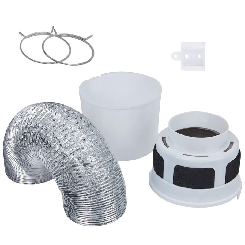 📢📢40% OFF !! ⏰Indoor Dryer Lint Trap Bucket with Flexible Hose