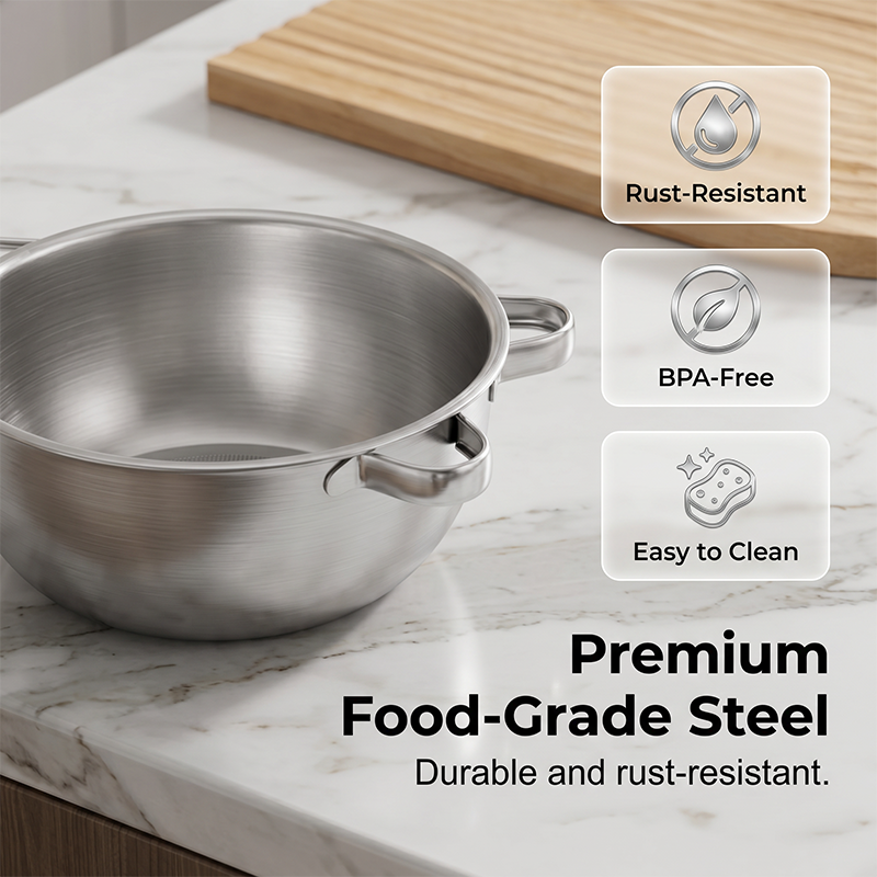 📢📢50% OFF !! ⏰Fine-Drain Rice Washing Bowl
