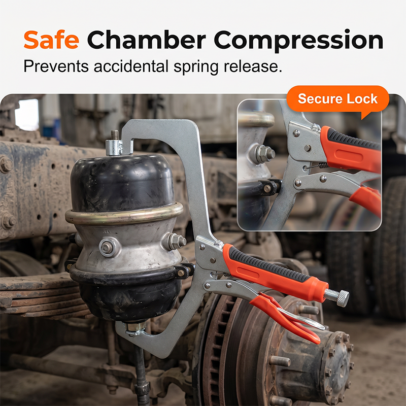 📢📢50% OFF !! ⏰Truck Brake Chamber Disassembly Tool