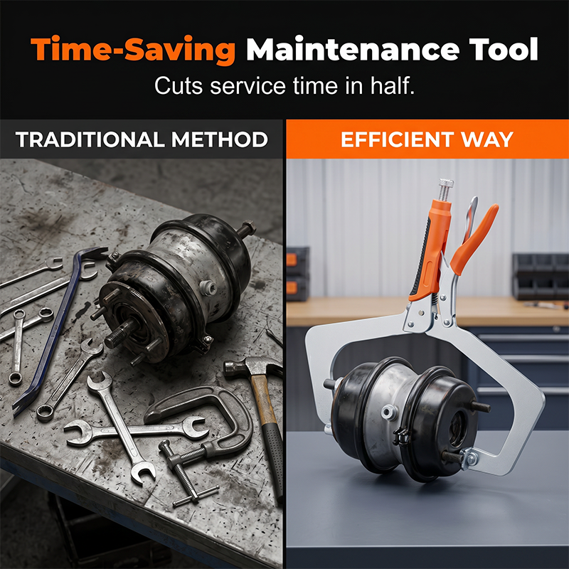 📢📢50% OFF !! ⏰Truck Brake Chamber Disassembly Tool